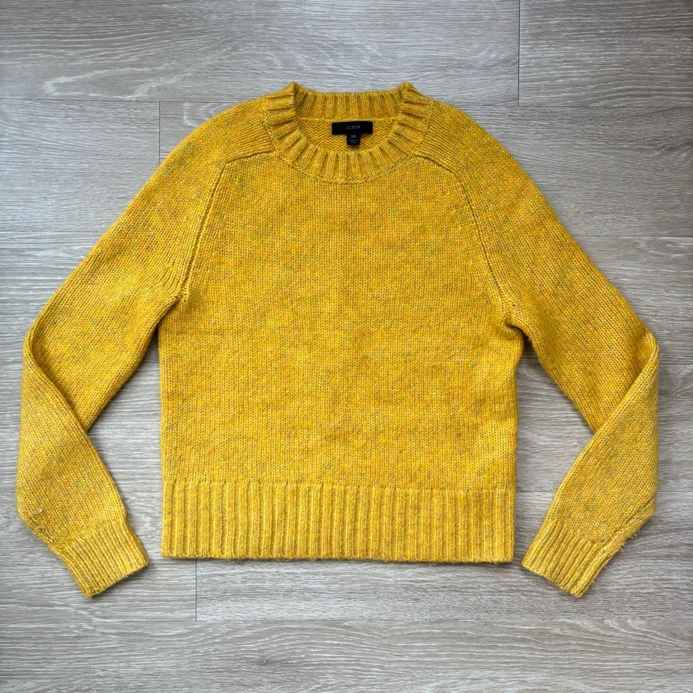 J.Crew Alpaca-blend crewneck sweater